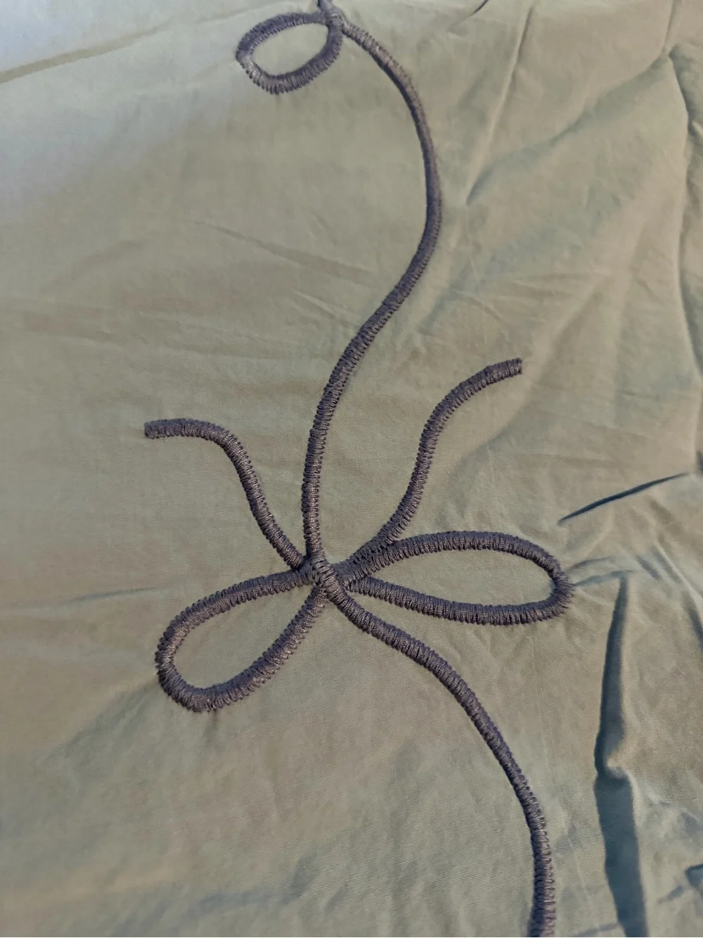 Urban Outfitters | Lacey Bows Femme Embroidered Duvet Cover